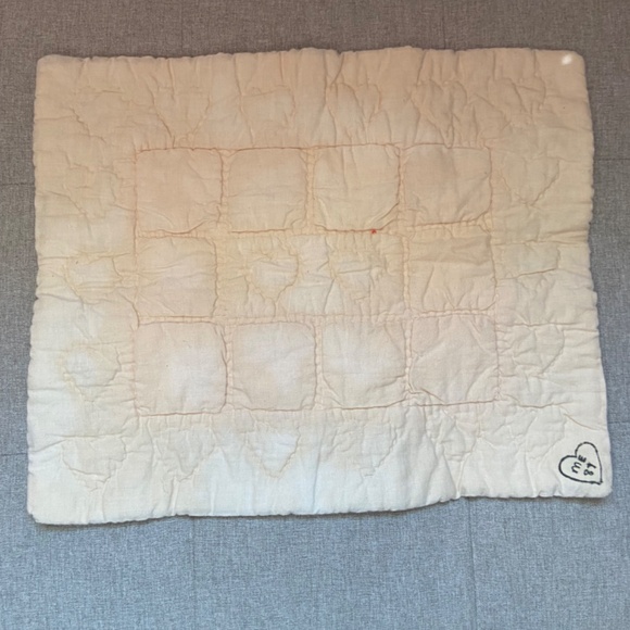 Vintage 11 X 14 Handcrafted Doll Size Americana Quilt (1987) - Picture 4 of 6